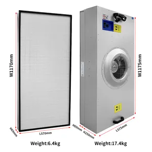 The New Popular Large-Size Fan 1175mm*575mm Laminar Hood Filter Unit Is Equipped With HEPA Filter