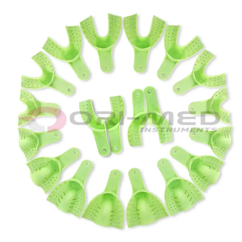 Dental plastic impression tray dentist lab teeth care products medical grade dental material