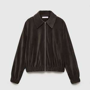 Outdoor <b>Jacket</b> Custom Manufacturer Winter Bomber <b>Jacket</b> 2026 Wholesale Price Custom Logo OEM Winter Loose <b>Corduroy</b> <b>Jacket</b> <b>Women</b> - Product Image 1