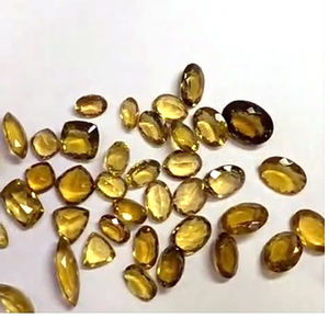 60 pièces de quartz jaune naturel, 11 mm, 25 mm, ovale, poire, taille trillion, 580 carats, lot Iroc Sales, pierres précieuses facettées de haute qualité, 128 $ US - Product Image 3