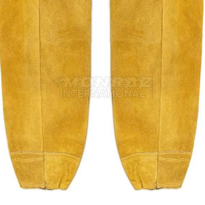 ปลอกแขนเชื่อมหนังวัวพรีเมี่ยม, อุปกรณ์ด้านความปลอดภัยปลอกแขนสำหรับงานเชื่อมหนังป้องกันไฟ - Product Image 4