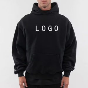 Sweat-shirt à capuche en molleton épais 100 % coton de haute qualité pour homme, coupe classique, vente en gros - Product Image 1
