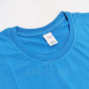 T-shirt pour homme de haute qualité au design tendance, couleur personnalisée, anti-rides, 100% coton tricoté, décontracté, manches courtes pour l'été - Product Image 4