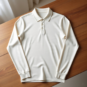 เสื้อโปโลแขนยาวสำหรับผู้ชาย, เสื้อโปโลเล่นกอล์ฟสำหรับฤดูร้อนเสื้อโปโลแห้งเร็วสำหรับนักกีฬาวิ่งฟิตเนสออกกำลังกาย - Product Image 4