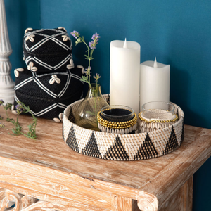 Bandeja redonda de ratán natural, producto al por mayor, hecha a mano, buen precio, de Vietnam - Product Image 4