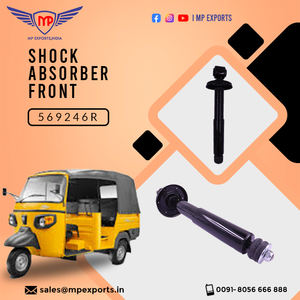 Amortiguador Delantero de Alta Calidad Hecho en India, Piezas Premium para Triciclos Compatibles con el Modelo Ape, Exportado a Haití - Product Image 2