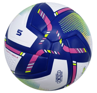 2026 Logo Bola Sepak Profesional Baru Bahan PU Hibrida Konstruksi Semi Termo Tahan Air Ramah Lingkungan Ringan