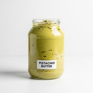 Mantequilla de pistacho orgánica y fresca vegana hecha con un ingrediente natural para dietas Keto Paleo y sin gluten - Product Image 4