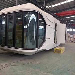 Maison conteneur préfabriquée moderne la plus vendue, capsule spatiale, maison mobile - Product Image 4