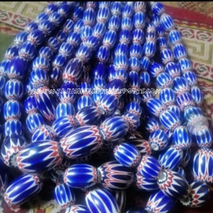 Handmade Multi-Color Chevron <b>Beads</b> Tajushshariya Exports Best Quality White Green Crystal Glass <b>Beads</b> Assorted for Decorative - Product Image 5