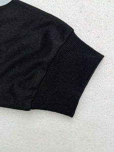 Conjunto Deportivo de Pantalones Deportivos Anchos y Sudadera con Capucha y Cremallera, Estampado Urbano, con Pedrería, Lavado Ácido, Algodón, Diseño Gráfico Personalizado, Desteñido, para Hombre - Product Image 5