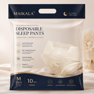Culottes menstruelles jetables Maikala M-L 5 pièces Protection de nuit Respirantes Tissu non tissé - Product Image 3