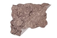 Tapis à poils longs en laine de Nouvelle-Zélande de qualité supérieure, doux, durable et anti-chute, motif original de luxe moderne, tufté à la main, couleur améthyste