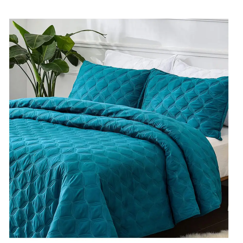 Prix direct usine 3D numérique imprimé rideaux de chambre à coucher draps de lit ensemble de literie avec rideau