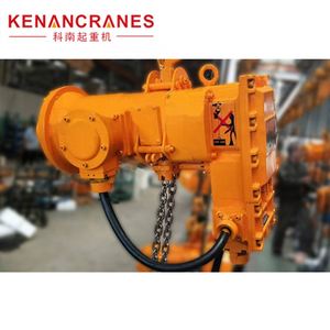 Polipasto de cadena eléctrico de tipo fijo de bloque de polea de gancho de control remoto a prueba de agua - Product Image 3