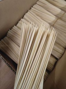 MEILLEURE VENTE 100% Brochettes en bambou écologique naturel pour les grillades au barbecue et les repas de fête - Product Image 5
