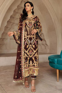 Produit le plus tendance Salwar Kameez Vêtements indiens et pakistanais Robe de mariée avec broderie pour femmes Prêt-à-porter pour les fêtes - Product Image 5