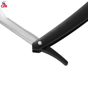 Rasoir de barbier professionnel pliant à bord droit Salon avec lame rasoir outils de coiffure - Product Image 3