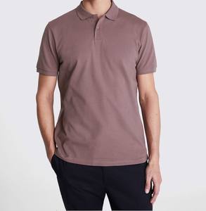 Novedad de verano de alta calidad, polos transpirables informales para hombre, ropa de equipo con logotipo personalizado, Polo de Golf liso de secado rápido para hombre - Product Image 6