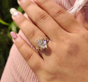 Achat en gros de bagues en moissanite 1 carat taille ovale, en argent 925, clarté VVS, éclat premium, sans nickel, sans plomb, fournisseur de bijoux - Product Image 1