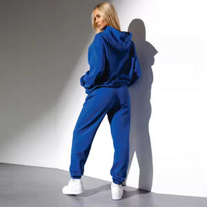 กางเกงจ็อกเกอร์ผู้ชายสีน้ำเงินรอยัล ผ้าฝ้าย 100% เอวกลาง สไตล์ลำลอง สตรีทแวร์ รุ่น Rechargeable Bottoms กางเกงออกกำลังกาย - Product Image 4