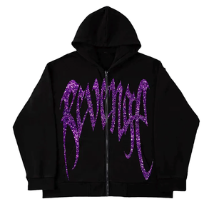 Sudadera con capucha lavada con ácido y logotipo personalizado de alta calidad al por mayor más vendida Sudadera con capucha lavada con ácido vintage desteñida al sol para hombre - Product Image 6