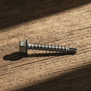 Tornillos autorroscantes con cabeza hexagonal TEK, de acero al carbono zincado, fabricante de Vietnam, Clase 4.8 6.8 PDC, rosca gruesa en pulgadas - Product Image 1