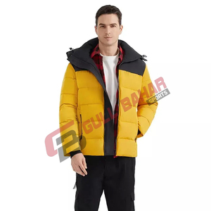 Chaqueta de Invierno para Hombre con Logotipo Personalizado de Alta Calidad, Servicio OEM, Cuello Alto, Estilo Urbano, Impermeable, Transpirable, Venta al Por Mayor - Product Image 4