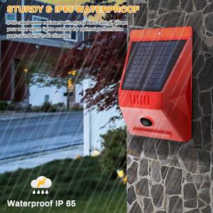 <span class=keywords><strong>Luz</strong></span> Estroboscópica de Alarma Solar Daytech, <span class=keywords><strong>Sensor</strong></span> de <span class=keywords><strong>Movimiento</strong></span>, Alarma Exterior IP65 Impermeable, Sirena Solar, <span class=keywords><strong>Luz</strong></span> de Seguridad para Entrada de Vehículos, Hogar, Granja - Product Image 2