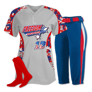 Maillot de baseball personnalisé pour hommes respirant design d'uniforme personnalisé ensemble de mode chemise de style vêtements de softball en gros - Product Image 3