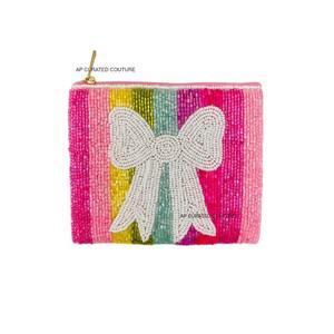 2025 Designer perlé porte-monnaie polyvalent accessoire organisateur Mini pochette cadeau pour elle faire en Inde - Product Image 1