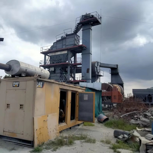 Planta mezcladora de asfalto de alta calidad 120 TPH, construcción de betún de mezcla en caliente con motor central directo del fabricante en la India - Product Image 1