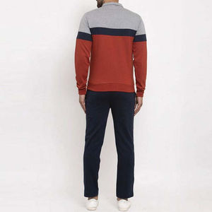 Ensemble de survêtement sportif d'été unisexe élégant et léger avec logo imprimé, col montant, séchage rapide - Product Image 3