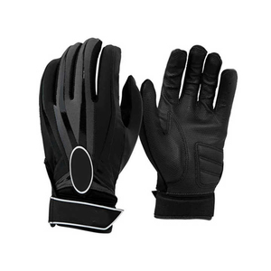 Gants de football américain 2025 en silicone, surface adhérente, fermeture à boucle, couleurs et tailles personnalisables, design tendance, sport - Product Image 1
