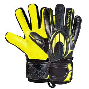 Gants de gardien de but antidérapants professionnels en cuir et latex tous temps pour les sports de plein air - Product Image 2