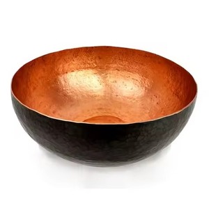 Pure Shiny Copper <b>Bowl</b> <b>Metal</b> Designer Fruit Serving <b>Bowl</b> and Kitchenware <b>Mixing</b> for Hot Selling - Product Image 4