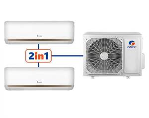 Climatisation Gree de qualité bon marché, Gree 12000 18000 24000 Btu, climatiseur split Gree à onduleur, R290 R454 R410a Wifi - Product Image 1