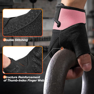 Producto increíble Guantes de fitness para levantamiento de pesas Transpirable Gimnasio Deportes Entrenamiento de fuerza al aire libre Guantes de levantamiento de pesas al por mayor - Product Image 2