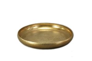 Rectangular <b>gold</b> finish brass <b>tray</b> for <b>serving</b> gifting decoration perfect for Ramadan festive decor luxury accent and tabletop - Product Image 6