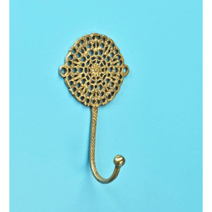 Luxurious Wall Decor Coat Hook Brass <b>Mother</b> of Pearl Inlay Coat Wall Hook High Quality Material Coat Hooks in Wholesaler Price - Product Image 6