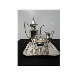 กาต้มน้ำชาโลหะเงางามพร้อมชุบเงินดีไซน์ที่ดีที่สุดสำหรับใช้ในบ้านและโรงแรม - Product Image 5