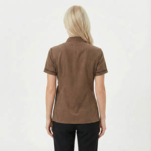 Vêtements d'infirmière de haute qualité en gros, ensembles de blouses médicales, ensembles de blouses pour femmes, hôpital, médecin, spa, salon, dentiste, ensembles de blouses en tissu extensible - Product Image 3