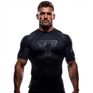 Proveedor de protectores contra sarpullidos personalizados de alta calidad, Fabricante Mayorista de ropa MMA sublimada personalizada para uso en entrenamiento - Product Image 5