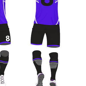 Kit de fútbol personalizado de 100% poliéster, tela suave y ligera, camiseta de sublimación completa cómoda para hombres y mujeres - Product Image 4