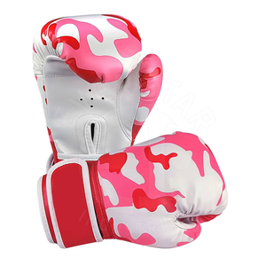 Gants de boxe jumeaux de haute qualité Logo personnalisé Équipement de combat du fabricant pakistanais - Product Image 2