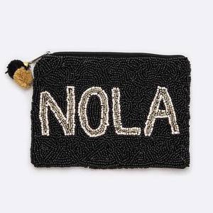 Porte-monnaie bohème fait main, petite pochette décorative à perles, porte-monnaie fonctionnel avec perles colorées, couleurs personnalisées disponibles - Product Image 6