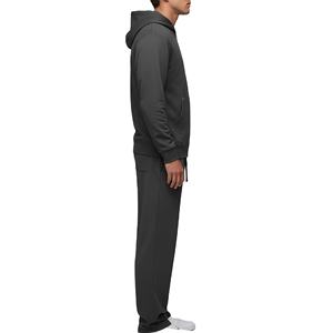 Top Selling High Quality Cotton Printed Tracksuits Men's <b>Oversized</b> Premium Zip Blank Hoodies <b>Sweatpants</b> 2 Piece Custom Logo - Product Image 3