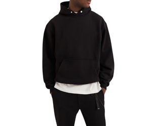 Sweat à capuche ample de qualité supérieure pour les couples Puff Print Tears Sweats à capuche pour hommes Sweats à capuche en jean - Product Image 3