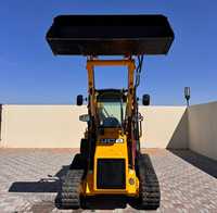 Chargeuse-pelleteuse sur chenilles JCB 1CXT 4X4, chargeuse sur chenilles diesel, godet avant pour travaux de construction et agricoles