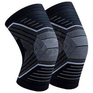 Genouillères élastiques légères et confortables en néoprène pour l'haltérophilie et les entraînements offrant une protection professionnelle - Product Image 2